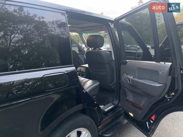 Черный Ленд Ровер Рендж Ровер, объемом двигателя 4.4 л и пробегом 495 тыс. км за 9990 $, фото 18 на Automoto.ua