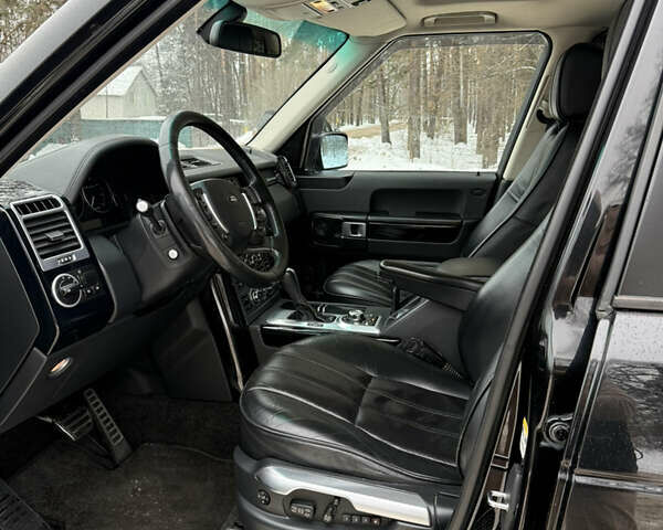 Черный Ленд Ровер Рендж Ровер, объемом двигателя 4.2 л и пробегом 223 тыс. км за 15999 $, фото 13 на Automoto.ua