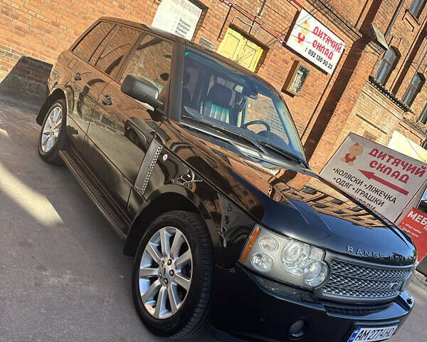 Чорний Ленд Ровер Рендж Ровер, об'ємом двигуна 4.2 л та пробігом 169 тис. км за 14999 $, фото 2 на Automoto.ua