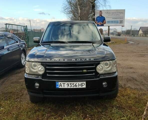 Черный Ленд Ровер Рендж Ровер, объемом двигателя 3.63 л и пробегом 318 тыс. км за 12800 $, фото 1 на Automoto.ua