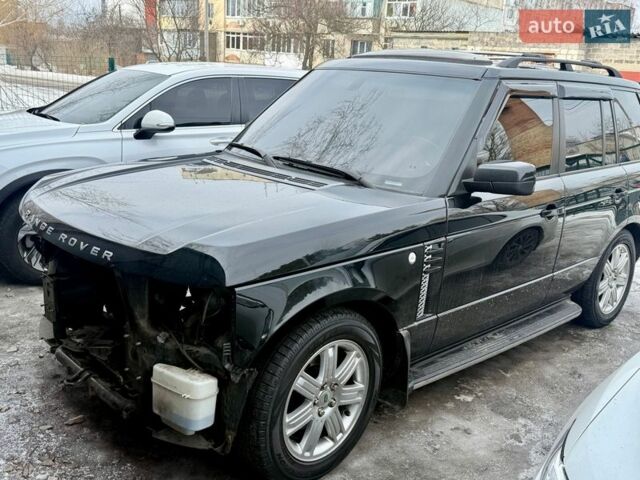 Черный Ленд Ровер Рендж Ровер, объемом двигателя 4.39 л и пробегом 140 тыс. км за 6900 $, фото 2 на Automoto.ua