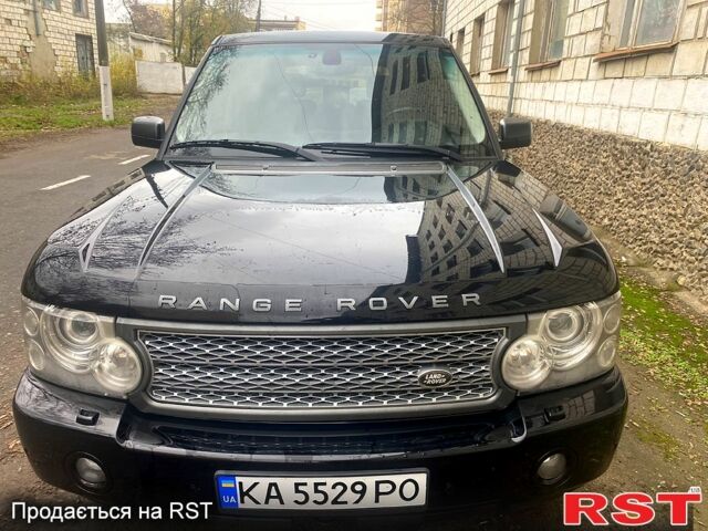 Чорний Ленд Ровер Рендж Ровер, об'ємом двигуна 4.4 л та пробігом 495 тис. км за 9500 $, фото 1 на Automoto.ua