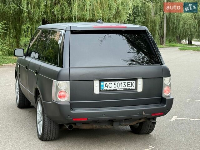 Чорний Ленд Ровер Рендж Ровер, об'ємом двигуна 4.2 л та пробігом 280 тис. км за 8500 $, фото 6 на Automoto.ua