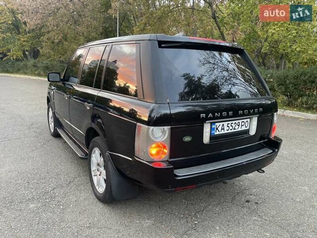 Черный Ленд Ровер Рендж Ровер, объемом двигателя 4.4 л и пробегом 495 тыс. км за 9990 $, фото 8 на Automoto.ua