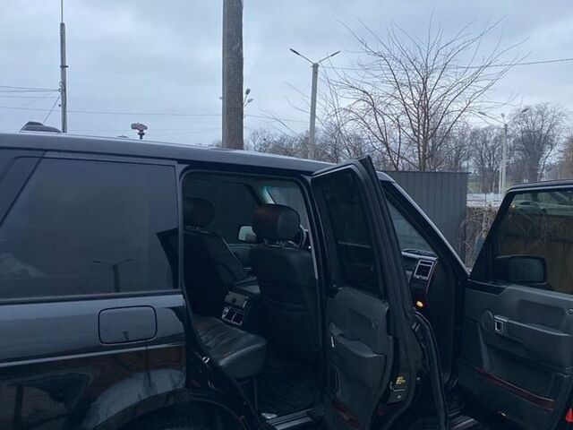 Чорний Ленд Ровер Рендж Ровер, об'ємом двигуна 4.39 л та пробігом 500 тис. км за 9500 $, фото 7 на Automoto.ua