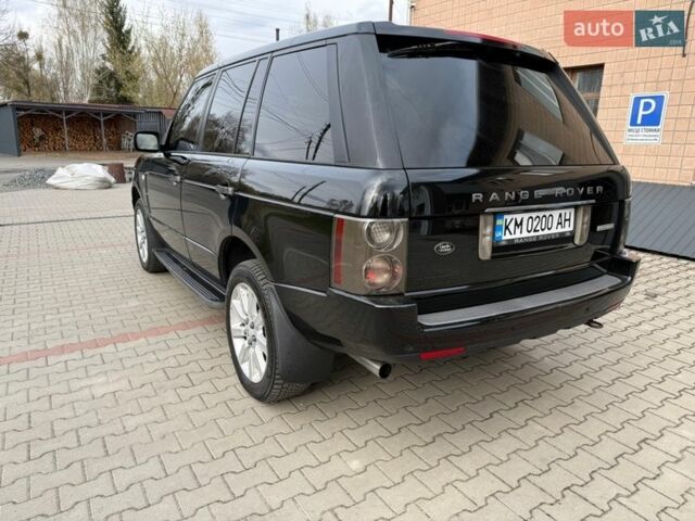 Черный Ленд Ровер Рендж Ровер, объемом двигателя 4.2 л и пробегом 408 тыс. км за 11700 $, фото 13 на Automoto.ua