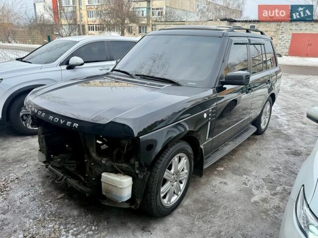 Черный Ленд Ровер Рендж Ровер, объемом двигателя 4.39 л и пробегом 140 тыс. км за 6900 $, фото 3 на Automoto.ua