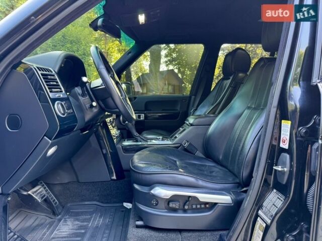 Черный Ленд Ровер Рендж Ровер, объемом двигателя 4.2 л и пробегом 287 тыс. км за 16000 $, фото 16 на Automoto.ua