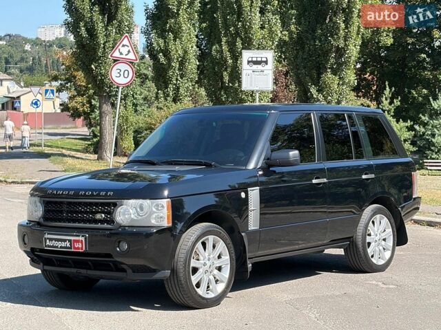 Чорний Ленд Ровер Рендж Ровер, об'ємом двигуна 4.2 л та пробігом 176 тис. км за 13990 $, фото 1 на Automoto.ua