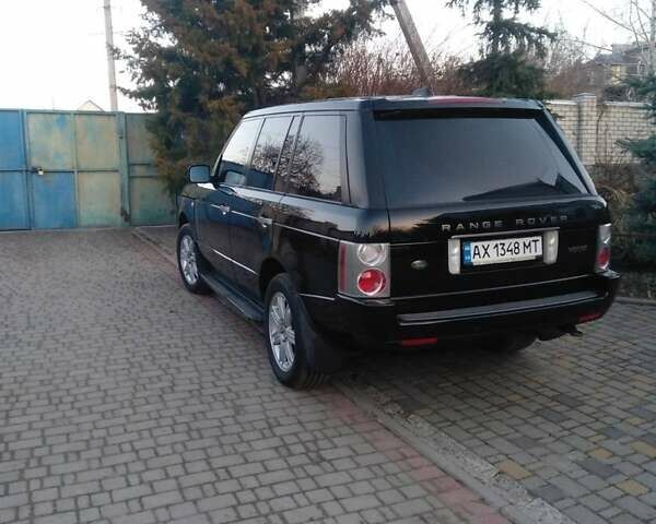 Черный Ленд Ровер Рендж Ровер, объемом двигателя 3.6 л и пробегом 216 тыс. км за 14200 $, фото 3 на Automoto.ua