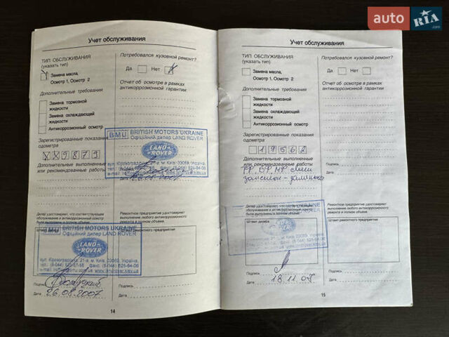 Черный Ленд Ровер Рендж Ровер, объемом двигателя 4.2 л и пробегом 214 тыс. км за 10590 $, фото 82 на Automoto.ua