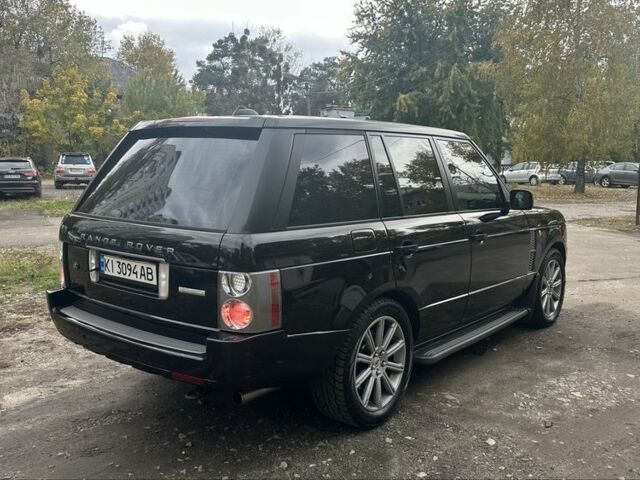 Ленд Ровер Рендж Ровер 2007 у Борисполе на Automoto.ua Чорний Ленд Ровер Рендж Ровер, об'ємом двигуна 4.2 л та пробігом 320 тис. км за 9500 $, фото 2 на Automoto.ua
