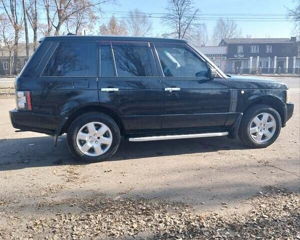 Черный Ленд Ровер Рендж Ровер, объемом двигателя 4.39 л и пробегом 265 тыс. км за 7200 $, фото 4 на Automoto.ua