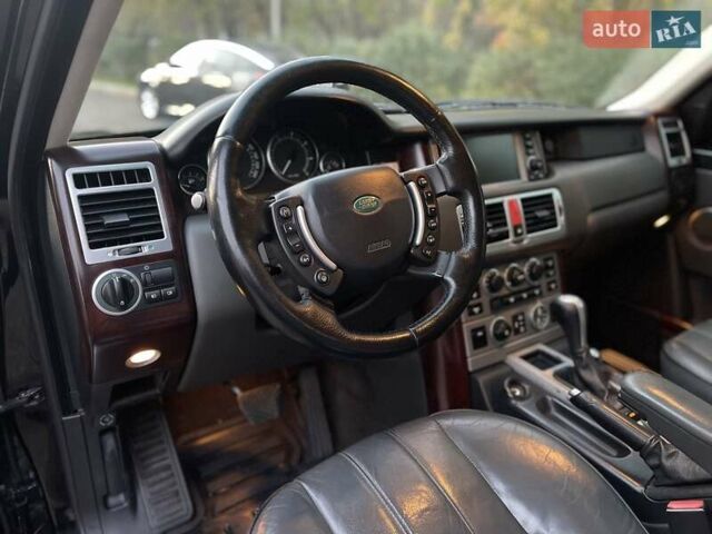 Черный Ленд Ровер Рендж Ровер, объемом двигателя 4.4 л и пробегом 495 тыс. км за 9990 $, фото 14 на Automoto.ua