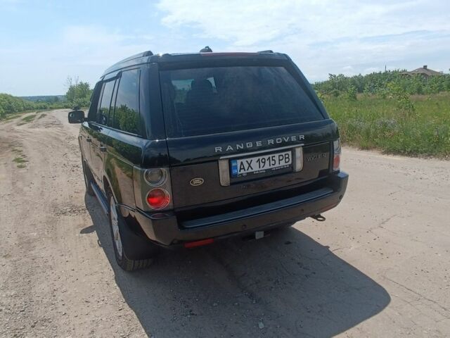 Чорний Ленд Ровер Рендж Ровер, об'ємом двигуна 3.6 л та пробігом 290 тис. км за 8710 $, фото 6 на Automoto.ua