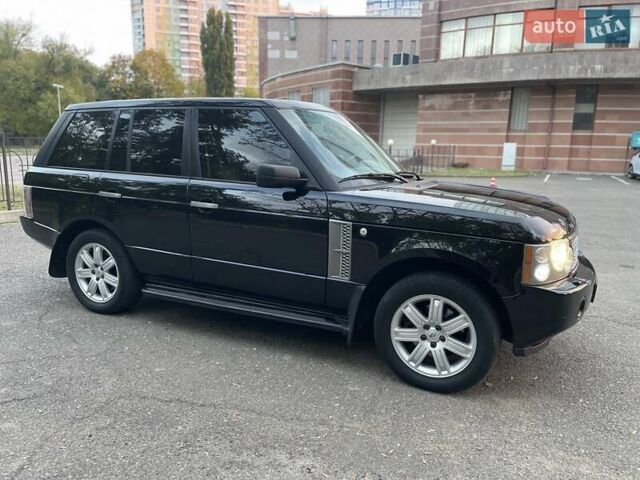 Черный Ленд Ровер Рендж Ровер, объемом двигателя 4.4 л и пробегом 495 тыс. км за 9990 $, фото 3 на Automoto.ua