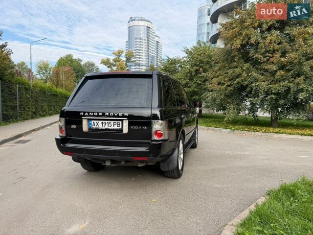 Чорний Ленд Ровер Рендж Ровер, об'ємом двигуна 3.6 л та пробігом 310 тис. км за 10500 $, фото 5 на Automoto.ua