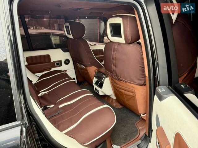 Черный Ленд Ровер Рендж Ровер, объемом двигателя 4.39 л и пробегом 110 тыс. км за 5900 $, фото 14 на Automoto.ua