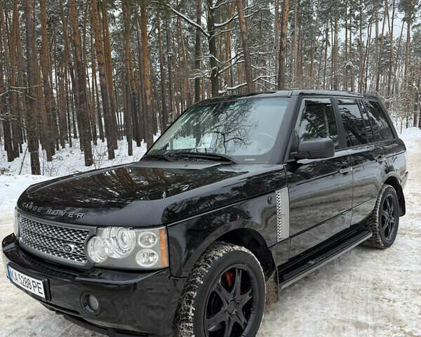 Черный Ленд Ровер Рендж Ровер, объемом двигателя 4.2 л и пробегом 223 тыс. км за 15999 $, фото 3 на Automoto.ua