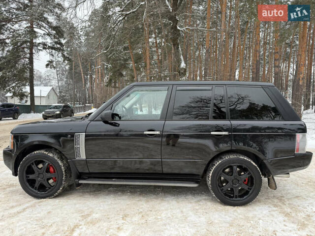 Черный Ленд Ровер Рендж Ровер, объемом двигателя 4.2 л и пробегом 223 тыс. км за 15999 $, фото 4 на Automoto.ua