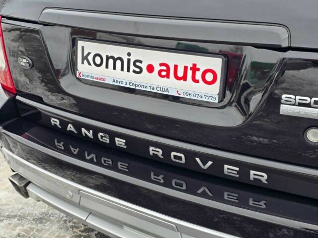 Черный Ленд Ровер Рендж Ровер, объемом двигателя 4.2 л и пробегом 240 тыс. км за 7999 $, фото 3 на Automoto.ua