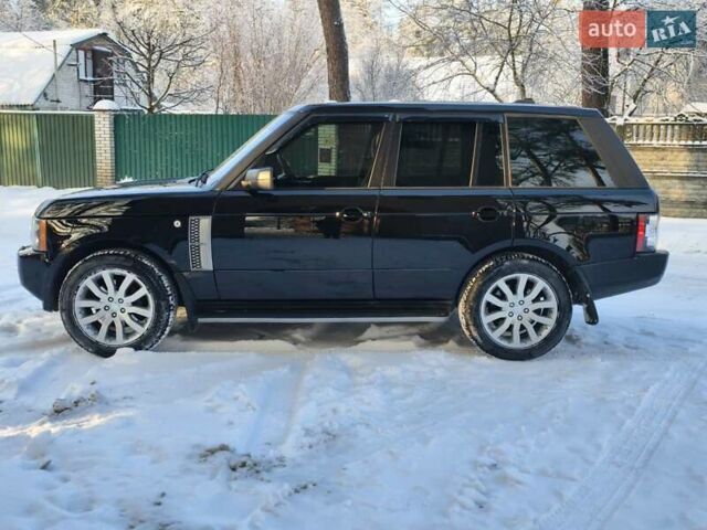 Чорний Ленд Ровер Рендж Ровер, об'ємом двигуна 3.6 л та пробігом 282 тис. км за 11500 $, фото 1 на Automoto.ua