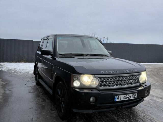 Чорний Ленд Ровер Рендж Ровер, об'ємом двигуна 4.2 л та пробігом 377 тис. км за 10500 $, фото 1 на Automoto.ua