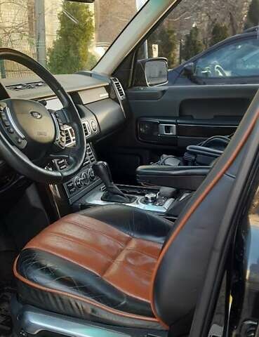 Черный Ленд Ровер Рендж Ровер, объемом двигателя 4.2 л и пробегом 230 тыс. км за 12000 $, фото 7 на Automoto.ua