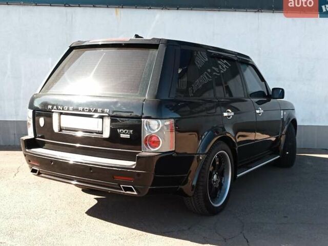 Черный Ленд Ровер Рендж Ровер, объемом двигателя 3.6 л и пробегом 288 тыс. км за 13500 $, фото 7 на Automoto.ua