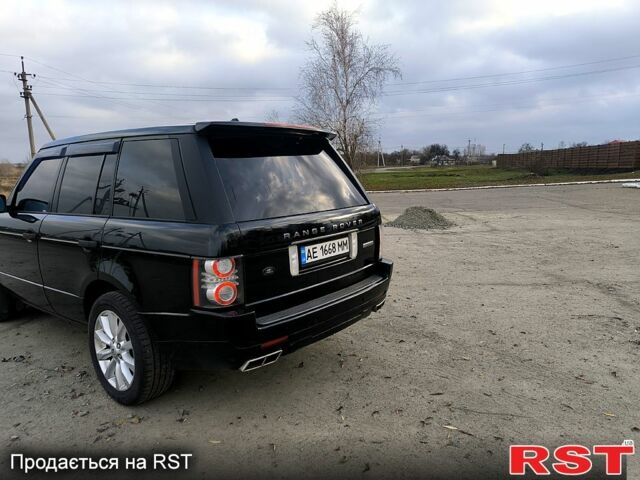 Черный Ленд Ровер Рендж Ровер, объемом двигателя 4.2 л и пробегом 195 тыс. км за 12800 $, фото 5 на Automoto.ua