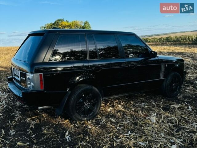 Черный Ленд Ровер Рендж Ровер, объемом двигателя 4.2 л и пробегом 243 тыс. км за 12000 $, фото 3 на Automoto.ua