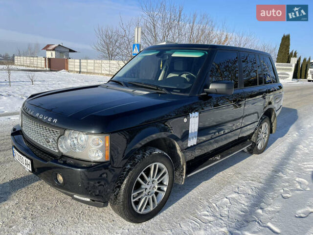 Черный Ленд Ровер Рендж Ровер, объемом двигателя 3.6 л и пробегом 232 тыс. км за 13200 $, фото 1 на Automoto.ua
