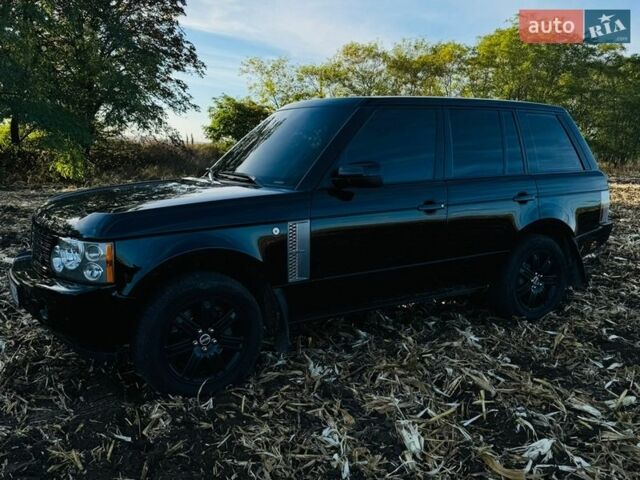 Черный Ленд Ровер Рендж Ровер, объемом двигателя 4.2 л и пробегом 243 тыс. км за 12000 $, фото 8 на Automoto.ua