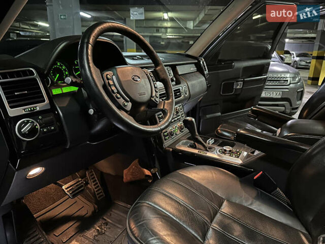 Черный Ленд Ровер Рендж Ровер, объемом двигателя 4.2 л и пробегом 245 тыс. км за 18500 $, фото 14 на Automoto.ua