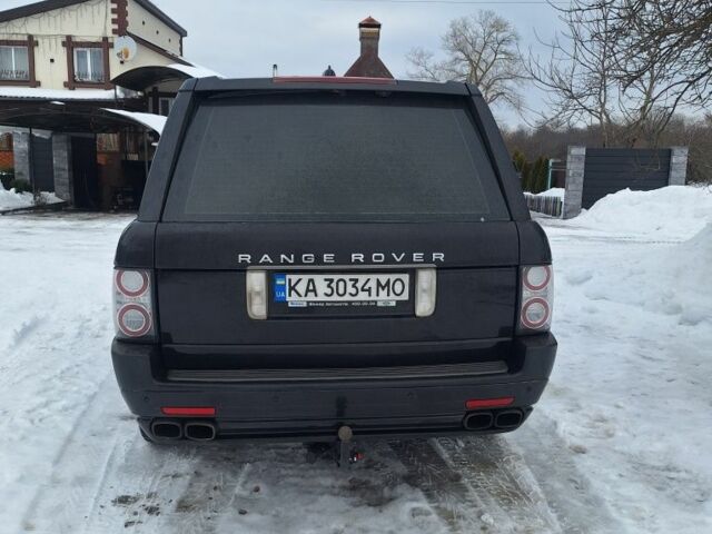 Черный Ленд Ровер Рендж Ровер, объемом двигателя 3.6 л и пробегом 475 тыс. км за 13000 $, фото 10 на Automoto.ua