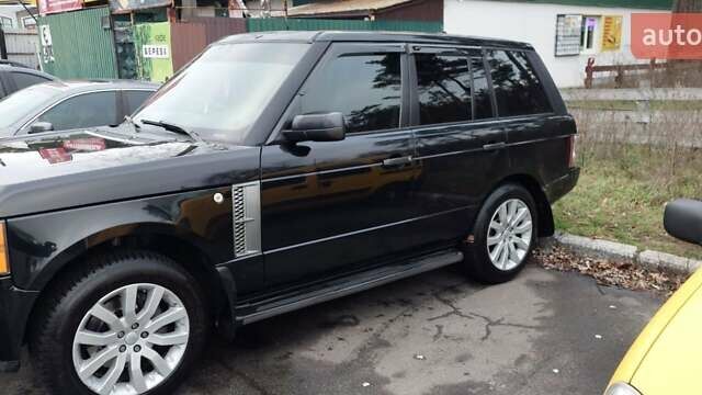 Черный Ленд Ровер Рендж Ровер, объемом двигателя 3.63 л и пробегом 320 тыс. км за 15000 $, фото 3 на Automoto.ua