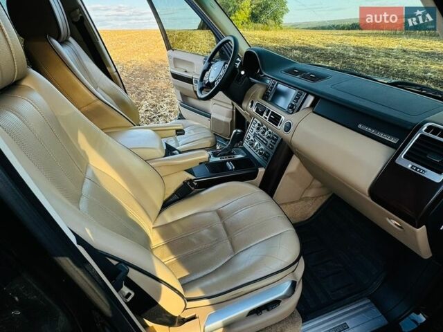 Черный Ленд Ровер Рендж Ровер, объемом двигателя 4.2 л и пробегом 243 тыс. км за 12000 $, фото 12 на Automoto.ua