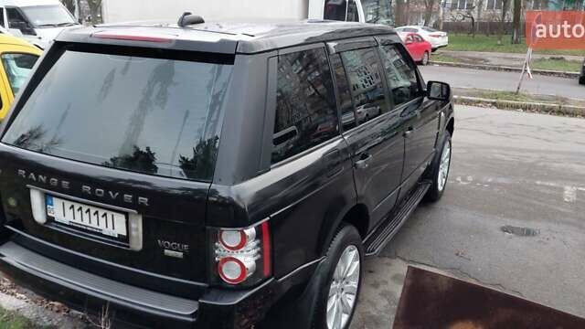 Черный Ленд Ровер Рендж Ровер, объемом двигателя 3.63 л и пробегом 320 тыс. км за 15000 $, фото 10 на Automoto.ua