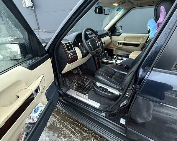 Черный Ленд Ровер Рендж Ровер, объемом двигателя 4.2 л и пробегом 377 тыс. км за 10500 $, фото 18 на Automoto.ua