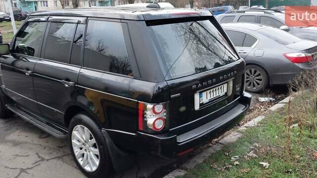 Черный Ленд Ровер Рендж Ровер, объемом двигателя 3.63 л и пробегом 320 тыс. км за 15000 $, фото 9 на Automoto.ua