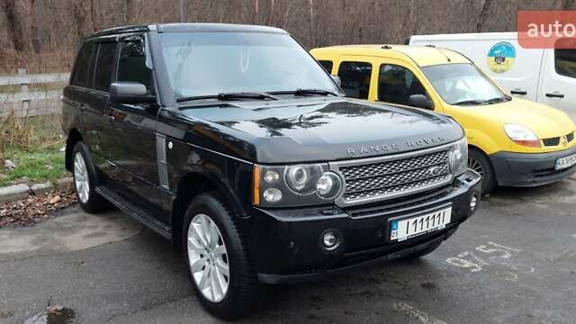 Черный Ленд Ровер Рендж Ровер, объемом двигателя 3.63 л и пробегом 320 тыс. км за 15000 $, фото 8 на Automoto.ua