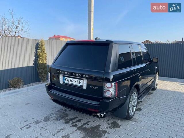 Чорний Ленд Ровер Рендж Ровер, об'ємом двигуна 4.39 л та пробігом 210 тис. км за 11500 $, фото 10 на Automoto.ua