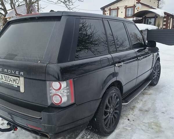 Черный Ленд Ровер Рендж Ровер, объемом двигателя 3.63 л и пробегом 475 тыс. км за 13000 $, фото 10 на Automoto.ua