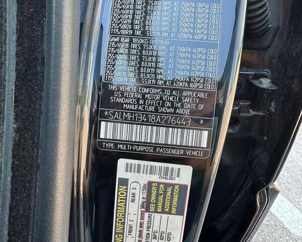 Черный Ленд Ровер Рендж Ровер, объемом двигателя 4.2 л и пробегом 254 тыс. км за 10900 $, фото 38 на Automoto.ua