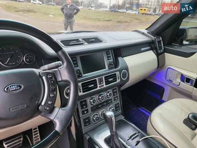 Ленд Ровер Рендж Ровер 2008 в Киеве на Automoto.ua Черный Ленд Ровер Рендж Ровер, объемом двигателя 4.2 л и пробегом 251 тыс. км за 13700 $, фото 19 на Automoto.ua