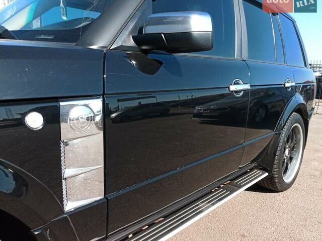 Черный Ленд Ровер Рендж Ровер, объемом двигателя 3.6 л и пробегом 288 тыс. км за 13500 $, фото 6 на Automoto.ua