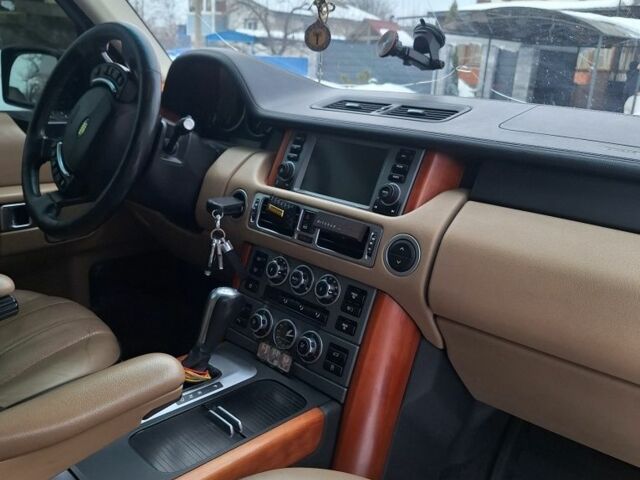 Черный Ленд Ровер Рендж Ровер, объемом двигателя 3.6 л и пробегом 475 тыс. км за 13000 $, фото 7 на Automoto.ua