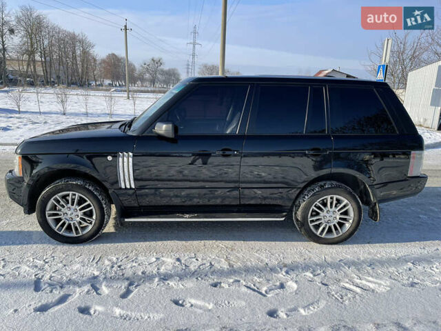 Черный Ленд Ровер Рендж Ровер, объемом двигателя 3.6 л и пробегом 232 тыс. км за 13200 $, фото 3 на Automoto.ua