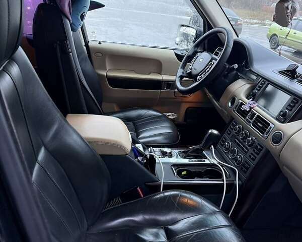 Черный Ленд Ровер Рендж Ровер, объемом двигателя 4.2 л и пробегом 377 тыс. км за 10500 $, фото 8 на Automoto.ua