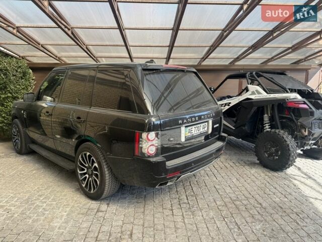 Черный Ленд Ровер Рендж Ровер, объемом двигателя 4.2 л и пробегом 230 тыс. км за 12000 $, фото 13 на Automoto.ua